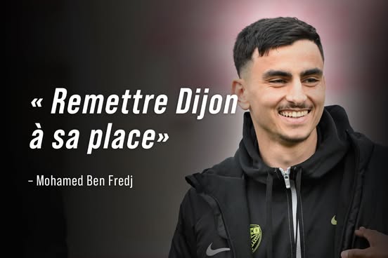 Mohamed Ben Fredj sous le maillot de Dijon