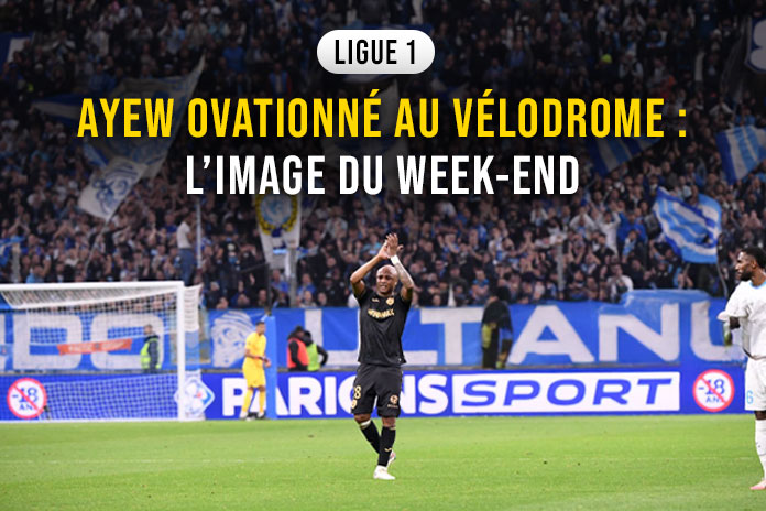 Ayew ovationné au Vélodrome : l'image du week-end