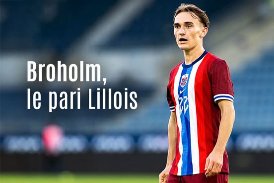 Marius Broholm, le pari de Lille sous le maillot de la norvège