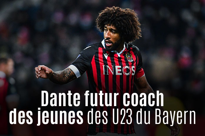 Dante futur coach des jeunes des u23 du Bayern Munich