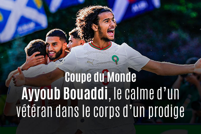 Ayyoub Bouaddi milieu Maroc Coupe du Monde 2026
