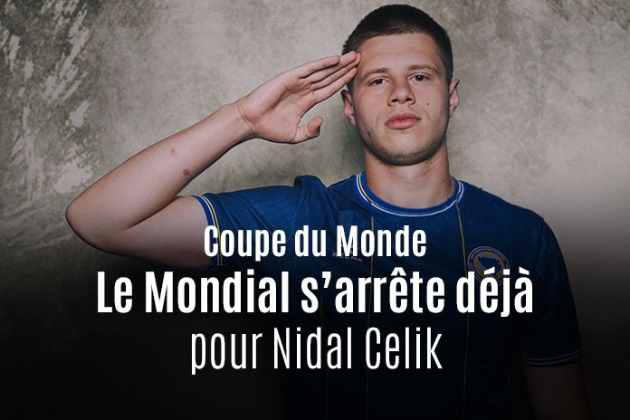 Le mondial s'arrête déjà pour Nidal Celik
