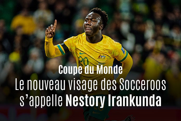 Coupe du monde : le nouveau visage de l'Australie se nomme Nestory Irankunda