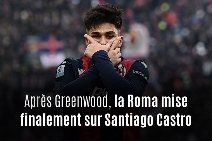 Santiago Castro sous le maillot de Bologne